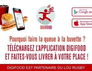 Le partenariat au Matmut Stadium entre le LOU Rugby et Digifood est un succès