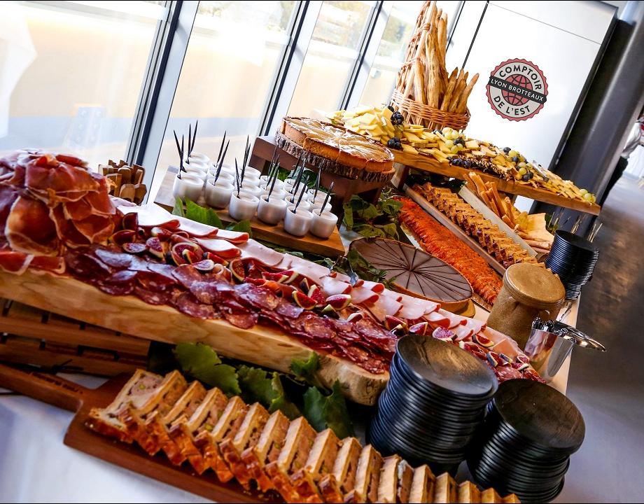 Buffet dînatoire Bocuse comptoir de l'est lou rugby